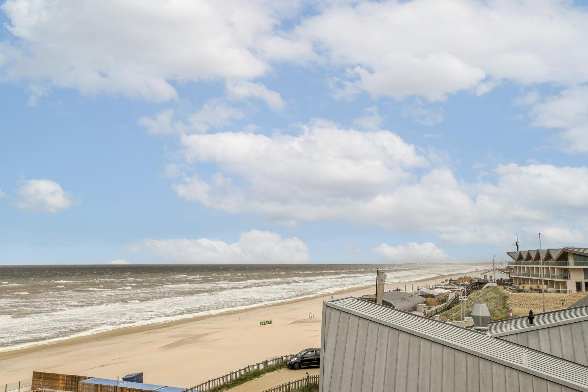 Appartement Met Frontaal Zeezicht In Bloemendaal Dış mekan fotoğraf